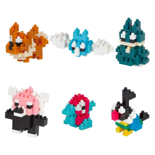 Load image into Gallery viewer, Nanoblock Pokémon - Pack complet de 6 (Type Normal)