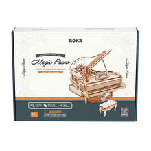 Charger l'image dans la galerie, ROKR Magic Piano - Piano à queue mécanique en bois assemblé