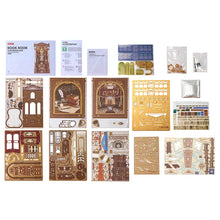 Load image into Gallery viewer, Rolife Library of Wonders - Pupitre central et grand escalier