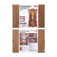 Load image into Gallery viewer, Rolife Library of Wonders - Rayonnages garnis de livres miniatures