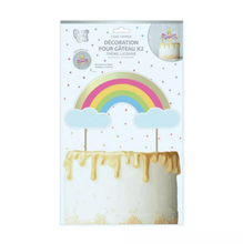 Load image into Gallery viewer, Cake Topper - Thème Licorne
