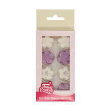 Charger l'image dans la galerie, FunCakes Décors en Sucre - Flower Mix Purple - Set/24