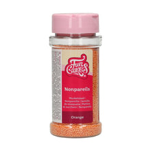 Load image into Gallery viewer, FunCakes Nonpareils - Orange - 80g