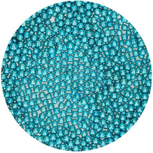 Load image into Gallery viewer, FunCakes Sugar Pearls -Metallic Blue- 80g