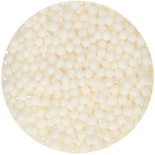 Load image into Gallery viewer, FunCakes Sugar Pearls -Shiny White- 80g