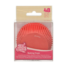 Load image into Gallery viewer, FunCakes Cupcake Cases -Red- pcs/48