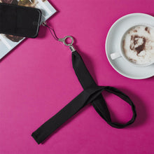 Load image into Gallery viewer, Tour de cou/bandoulière smartphone universelle en tissu - (2 couleurs disponibles, aléatoire)