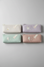 Load image into Gallery viewer, Trousse Chat Kawaii Couleurs Pastel