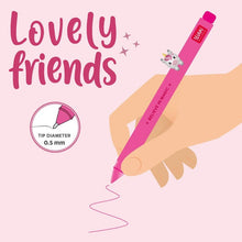 Charger l'image dans la galerie, Stylo à encre gel "Lovely Friends" - plusieurs thèmes disponibles, au choix (LEGAMI)