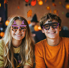 Charger l'image dans la galerie, Set de 8 paires de lunettes en papier - Halloween ( LEGAMI )