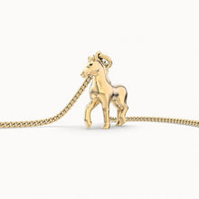Charger l'image dans la galerie, Collier plaqué or 18 carats CHOCLI "horse" - cheval