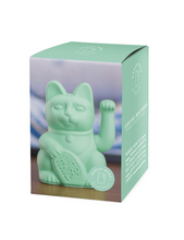 Charger l'image dans la galerie, Donkey Products Lucky Cat Classic - Vert Menthe (15cm)