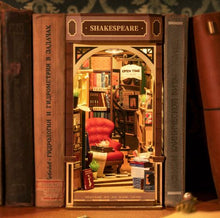 Load image into Gallery viewer, DIY Book Nook 3D - BookStore Shakespeare (ROLIFE)
