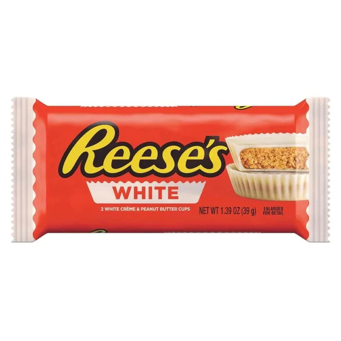 Reese's Peanut Butter Cups White Chocolate - chocolat blanc, 39G