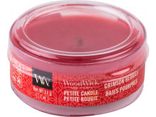 Load image into Gallery viewer, Woodwick Petite Bougie - Crimson Berries - Baies Pourpres 31g
