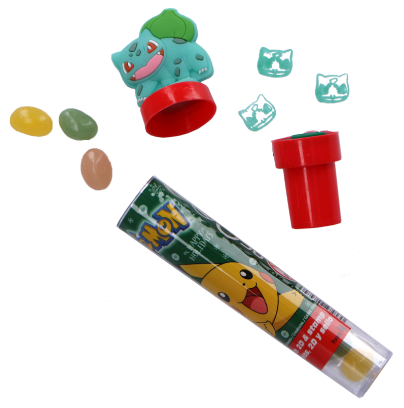 Bonbons Jelly beans Pokémon avec tampon - (différents designs, en