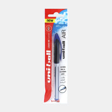 Load image into Gallery viewer, Stylo roller uni-ball AIR dans son emballage cartonné blanc et rouge neuf