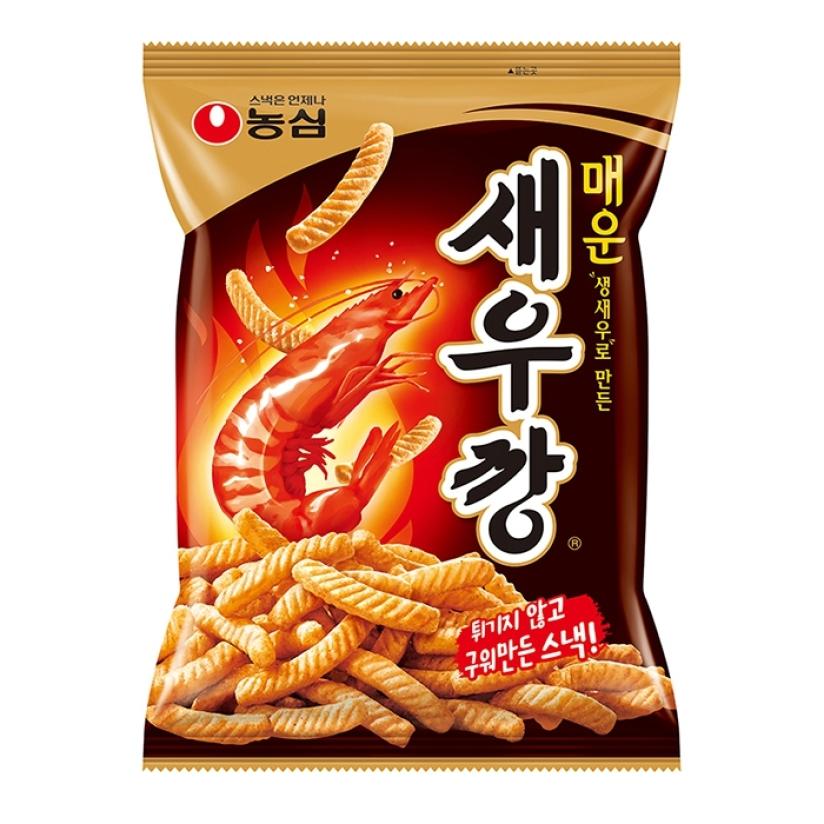 SHRIMP FLAVORED CRACKERS SPICY 75G