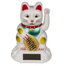 Charger l'image dans la galerie, Figurine mobile solaire chat chinois porte-bonheur 8CM - coloris aléatoire