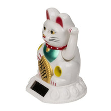 Charger l'image dans la galerie, Figurine mobile solaire chat chinois porte-bonheur 8CM - coloris aléatoire