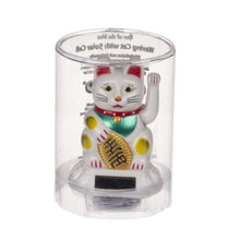 Charger l'image dans la galerie, Figurine mobile solaire chat chinois porte-bonheur 8CM - coloris aléatoire