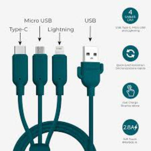 3 in 1 charging cable - Legami