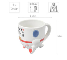 Charger l'image dans la galerie, Mug chat porte-bonheur Maneki neko - (2 couleurs disponibles en aléatoire)