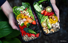 Charger l'image dans la galerie, Boîte repas bento MB Original - Noir 1L (MONBENTO)