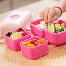Charger l'image dans la galerie, Boîte repas bento MB Tresor enfants - Rose Litchi 0.8L (MONBENTO)
