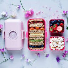 Load image into Gallery viewer, MONBENTO LUNCH BOX FOR CHILDREN MB TRESOR PINK LYCHI 0.8L
