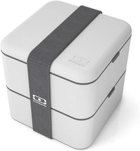 Charger l'image dans la galerie, Boîte repas bento MB Square - Coton 1.7L (MONBENTO)