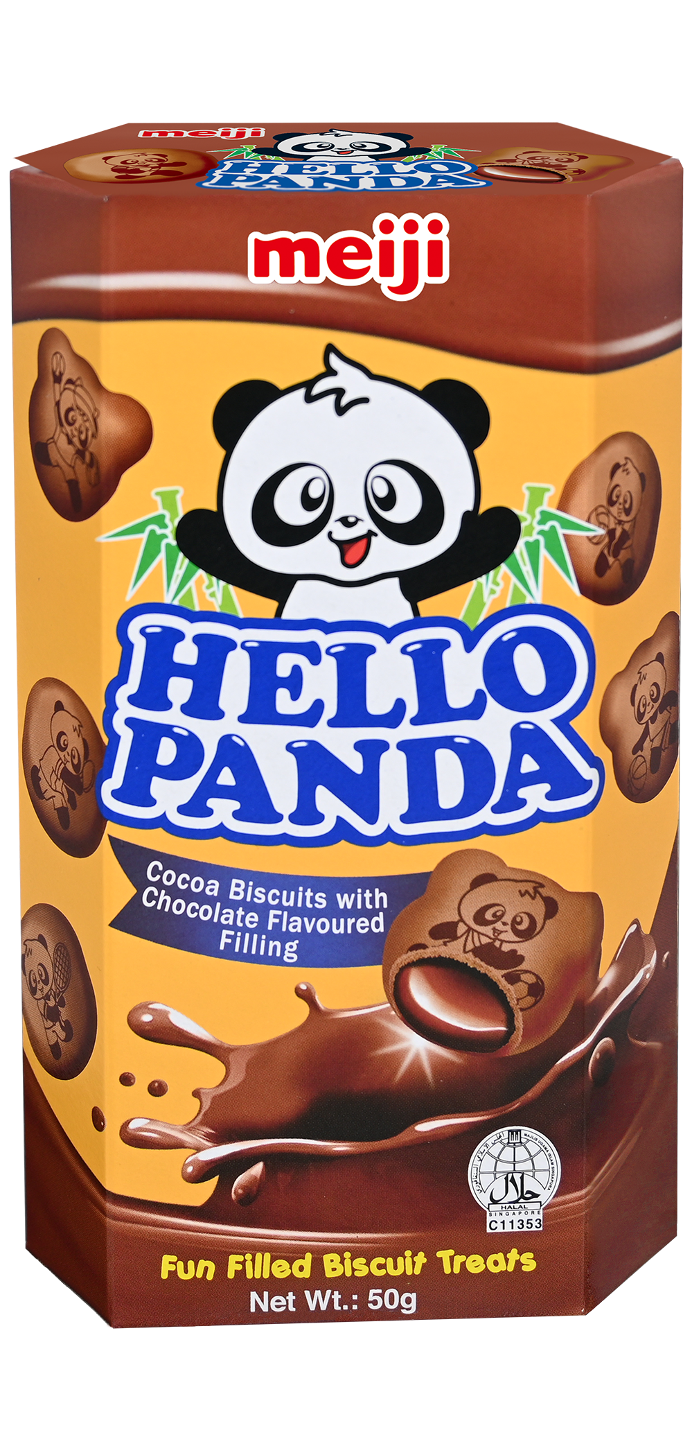 Hello Panda cookies - double chocolate 50G (MEIJI)