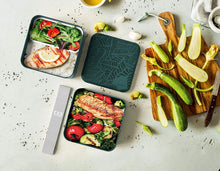 Load image into Gallery viewer, LUNCH BOX MONBENTO MB SQUARE JUNGLE 1.7L
