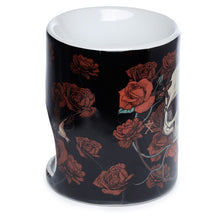 Load image into Gallery viewer, Oil burner - skull &amp; roses
