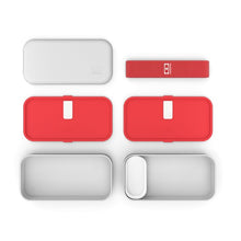 Charger l'image dans la galerie, Boîte repas bento MB Original - Coton red 1L (MONBENTO)