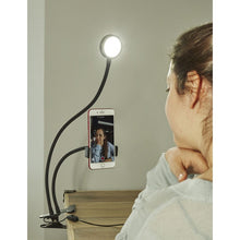 Load image into Gallery viewer, Live Streaming Kit (Clip-on Phone Holder + LED Light)
