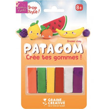 Charger l'image dans la galerie, Kit gommes à modeler PATAGOM - plusieurs styles (GRAINE CREATIVE) 6*25g
