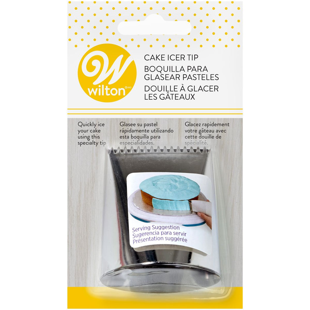 Wilton Decorative Piping Tips #789 Cake Icer on Cardboard