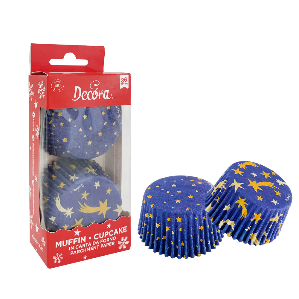 Decora Caissettes à Cupcakes - Stars - pcs/36