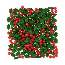 Load image into Gallery viewer, Wilton Sprinkles - Holly Leaf 3D - 56g
