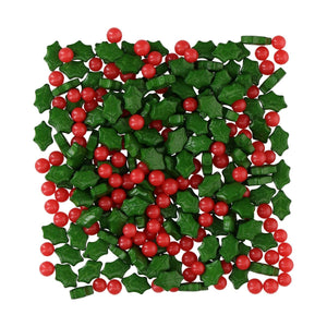 Wilton Sprinkles - Holly Leaf 3D - 56g