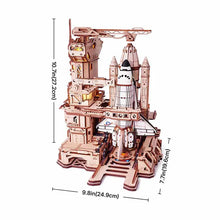 Load image into Gallery viewer, ROKR Space Shuttle - Navette sur sa plateforme de lancement mobile
