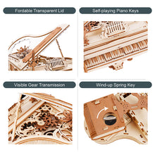 Charger l'image dans la galerie, ROKR Magic Piano - Mise en scène du piano terminé
