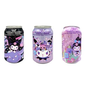 Ramune cannette HIGH UP Kuromi - warabi mochi citron, design aléatoire 330ML