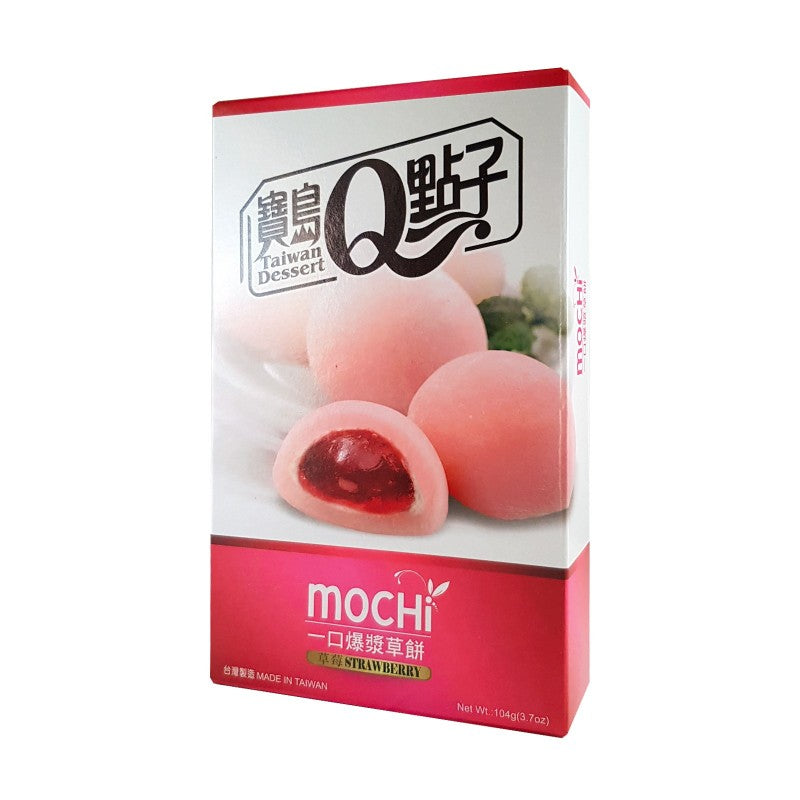 Mochi - Fraise 6pcs - 104G (TAIWAN DESSERT Q)