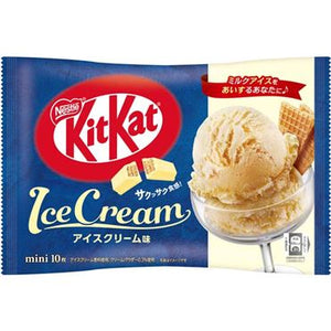 Kit Kat japonais en pack Ice Cream - Crème glacée, 10PCS, 116G