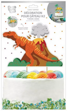 Load image into Gallery viewer, Cake Topper - Thème Dino
