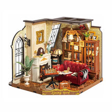 Charger l'image dans la galerie, Rolife Catherine's Living Room - Salon miniature assemblé, vue d'ensemble
