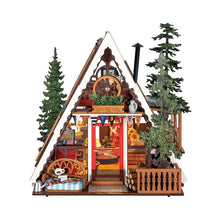 Load image into Gallery viewer, Rolife A-Frame Cabin - Détail de la façade et des vitres panoramiques
