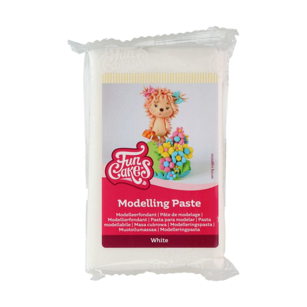 FunCakes Pâte à Sucre Modelling Paste - White - 250g